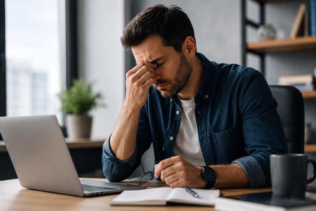 Stress et tensions physiques chez une femme – ostéopathie à La Ciotat